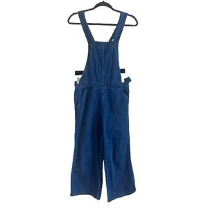 Trafaluc by Zara Lightweight Denim Jumpsuit Overalls